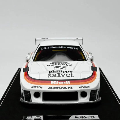 Mô hình xe INNO64 1/18 Mazda RX7 FD3S LB-SUPER SILHOUETTE resin