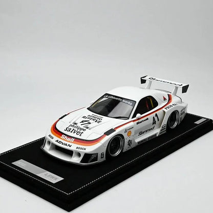Mô hình xe INNO64 1/18 Mazda RX7 FD3S LB-SUPER SILHOUETTE resin