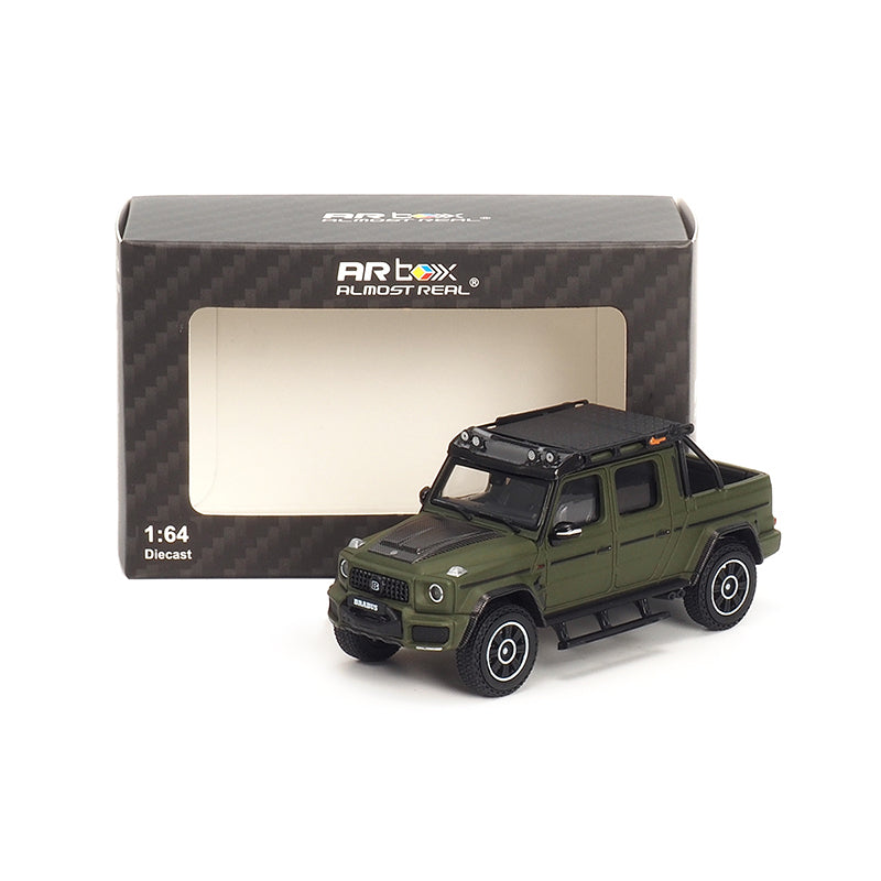 Mô hình xe ARbox(Almost Real) 1:64 Bosu 800 Expedition Edition XLP 2020 Matt Green - 660549001