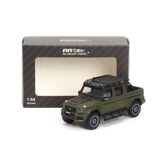 Mô hình xe ARbox(Almost Real) 1:64 Bosu 800 Expedition Edition XLP 2020 Matt Green - 660549001