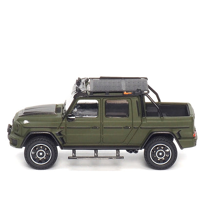 Mô hình xe ARbox(Almost Real) 1:64 Bosu 800 Expedition Edition XLP 2020 Matt Green - 660549001