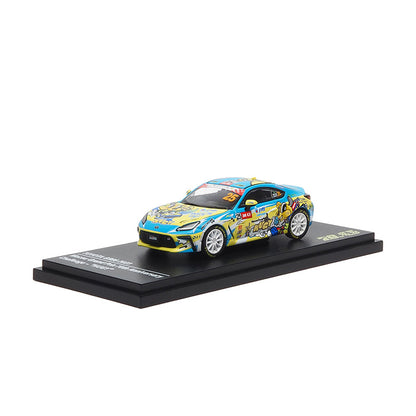 Mô hình xe ARbox(Almost Real) 1:64 Toyota GR86 2023 Macau Grand Prix 70th Anniversary "Hugy" Collaboration Model - 670004001