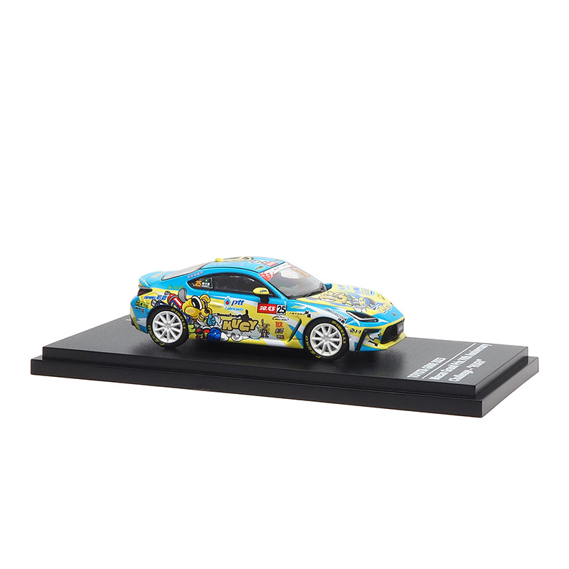 Mô hình xe ARbox(Almost Real) 1:64 Toyota GR86 2023 Macau Grand Prix 70th Anniversary "Hugy" Collaboration Model - 670004001