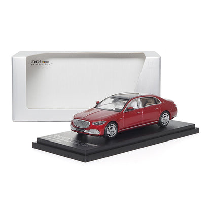 Mô hình xe ARbox(Almost Real) 1:64 Mercedes-Maybach S-Class 2021 Lava Red - 620119001