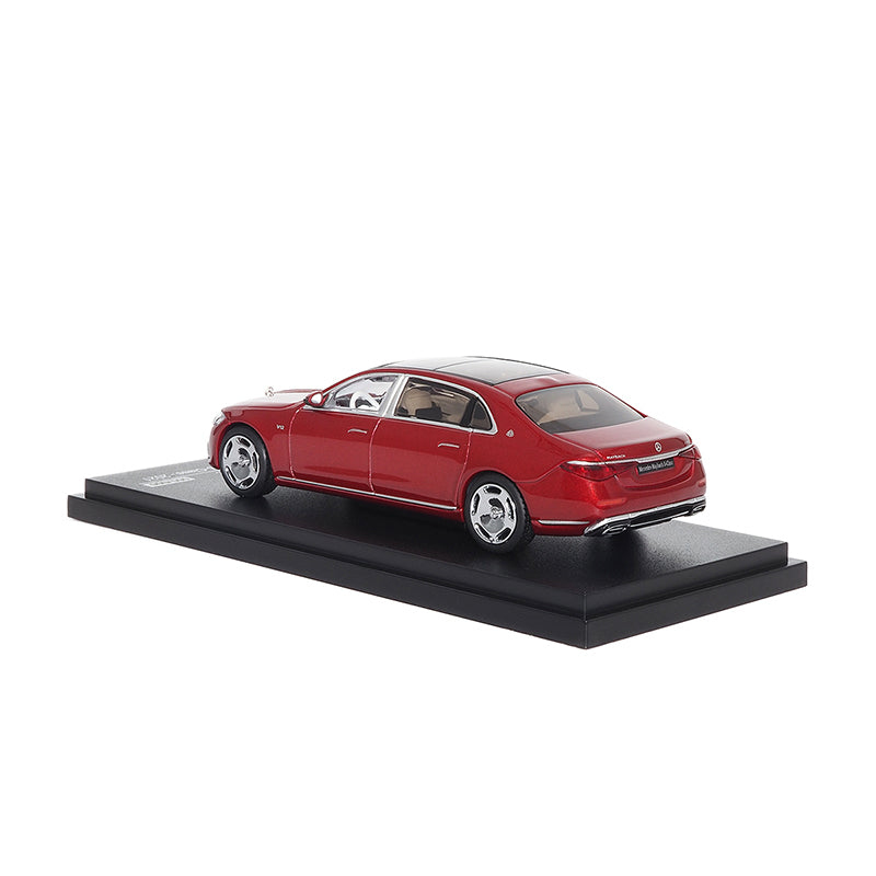 Mô hình xe ARbox(Almost Real) 1:64 Mercedes-Maybach S-Class 2021 Lava Red - 620119001