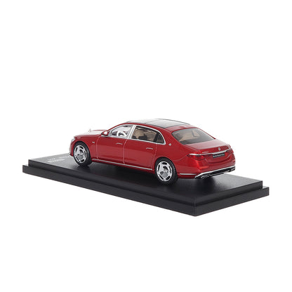 Mô hình xe ARbox(Almost Real) 1:64 Mercedes-Maybach S-Class 2021 Lava Red - 620119001