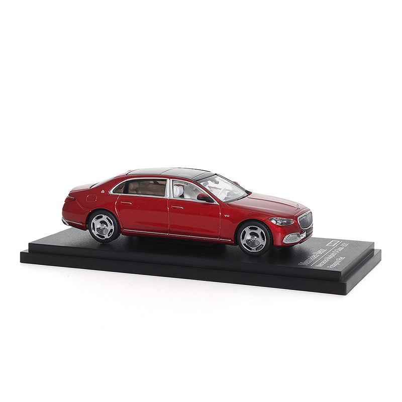 Mô hình xe ARbox(Almost Real) 1:64 Mercedes-Maybach S-Class 2021 Lava Red - 620119001