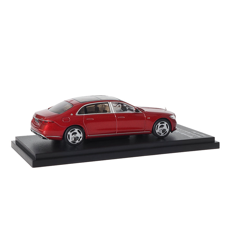 Mô hình xe ARbox(Almost Real) 1:64 Mercedes-Maybach S-Class 2021 Lava Red - 620119001