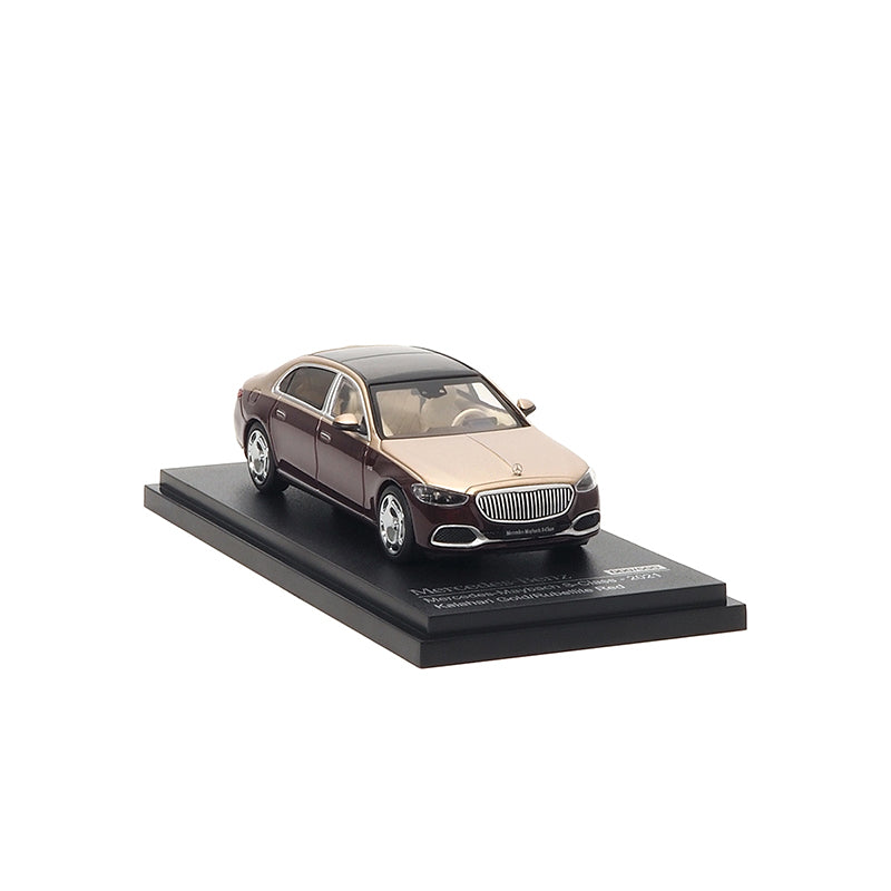 Mô hình xe ARbox(Almost Real) 1:64 Mercedes-Maybach S-Class 2021 Kalahari Gold/Tourmaline Red - 620122001