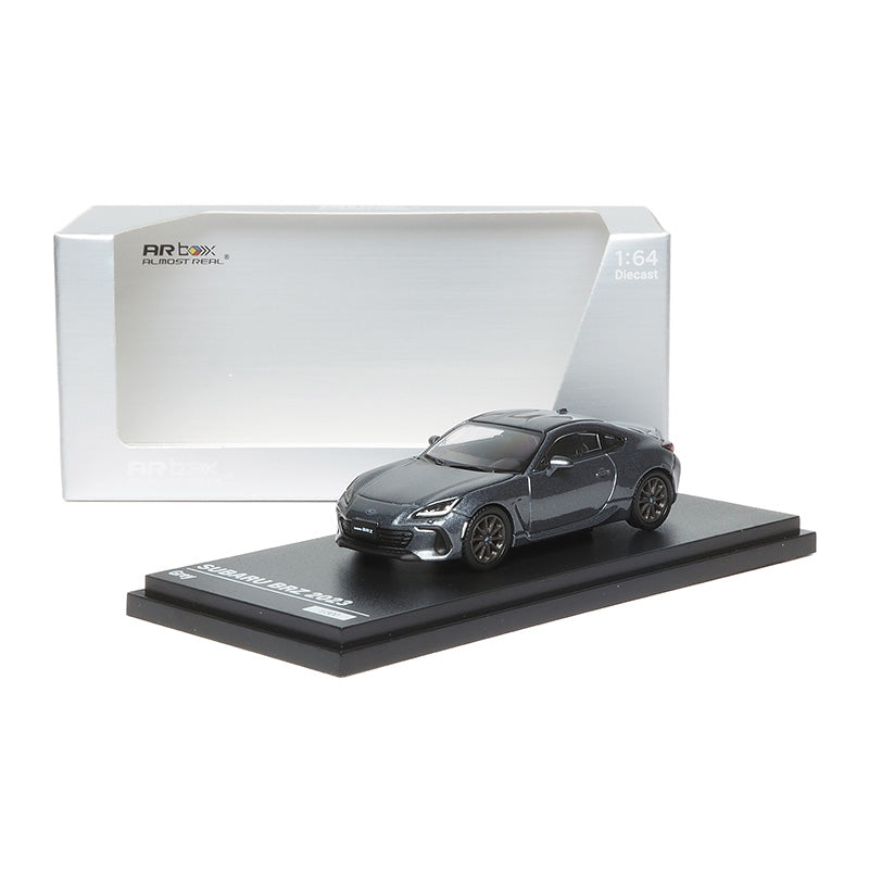 Mô hình xe ARbox(Almost Real) 1:64 Subaru BRZ 2023 Grey - 670006001
