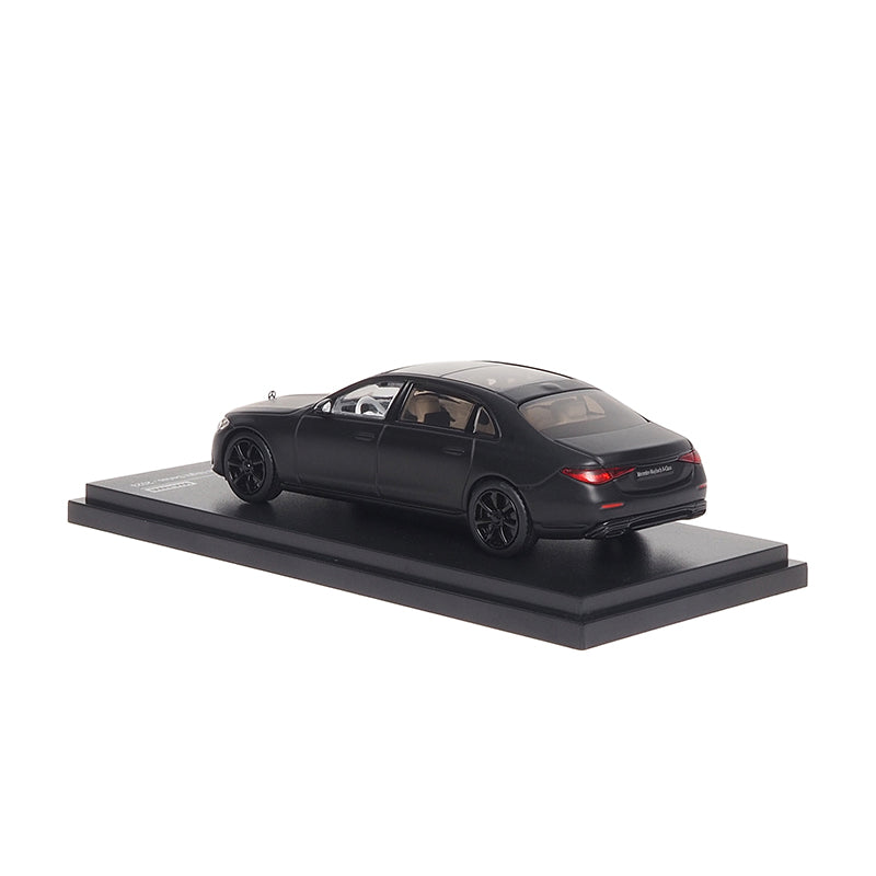 Mô hình xe ARbox(Almost Real) 1:64 Mercedes-Maybach S-Class Dark Night Series 2023 Matte Black - 620154001