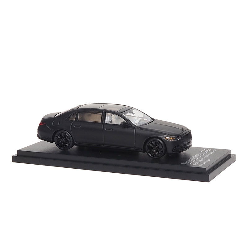 Mô hình xe ARbox(Almost Real) 1:64 Mercedes-Maybach S-Class Dark Night Series 2023 Matte Black - 620154001