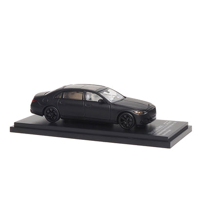 Mô hình xe ARbox(Almost Real) 1:64 Mercedes-Maybach S-Class Dark Night Series 2023 Matte Black - 620154001