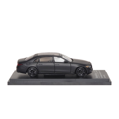Mô hình xe ARbox(Almost Real) 1:64 Mercedes-Maybach S-Class Dark Night Series 2023 Matte Black - 620154001
