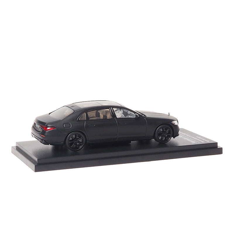 Mô hình xe ARbox(Almost Real) 1:64 Mercedes-Maybach S-Class Dark Night Series 2023 Matte Black - 620154001