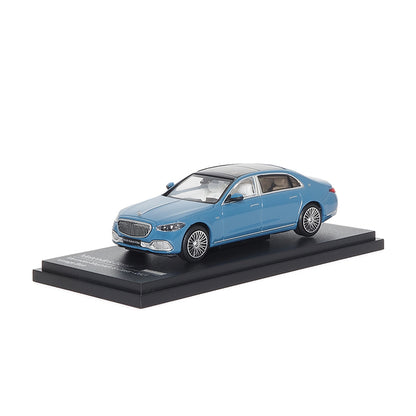 Mô hình xe ARbox(Almost Real) 1:64 Mercedes-Maybach S-Class 2021 Retro Blue - 620135001