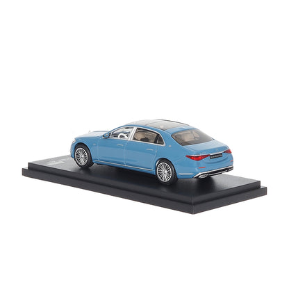 Mô hình xe ARbox(Almost Real) 1:64 Mercedes-Maybach S-Class 2021 Retro Blue - 620135001