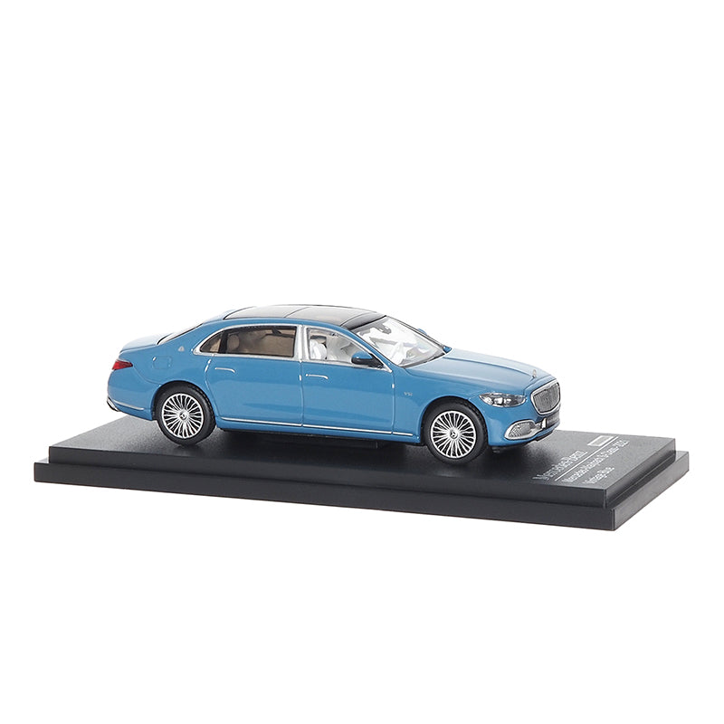 Mô hình xe ARbox(Almost Real) 1:64 Mercedes-Maybach S-Class 2021 Retro Blue - 620135001