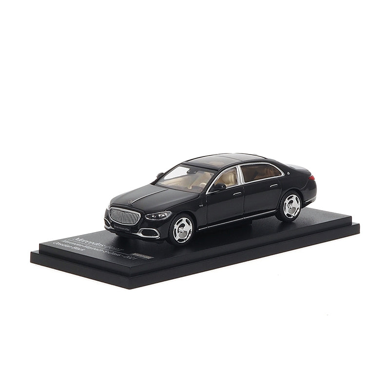 Mô hình xe ARbox(Almost Real) 1:64 Mercedes-Maybach S-Class 2021 Obsidian Black - 620115001