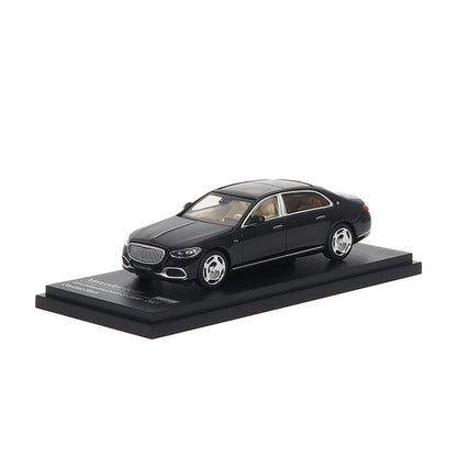 Mô hình xe ARbox(Almost Real) 1:64 Mercedes-Maybach S-Class 2021 Obsidian Black - 620115001