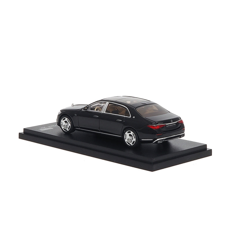 Mô hình xe ARbox(Almost Real) 1:64 Mercedes-Maybach S-Class 2021 Obsidian Black - 620115001