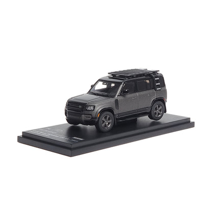 Mô hình xe ARbox(Almost Real) 1:64 Land Rover Defender 110 2023 Matte Grey Commemorative Edition - 610816001