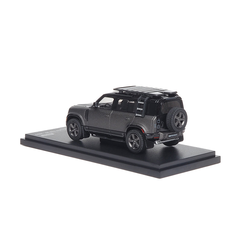 Mô hình xe ARbox(Almost Real) 1:64 Land Rover Defender 110 2023 Matte Grey Commemorative Edition - 610816001