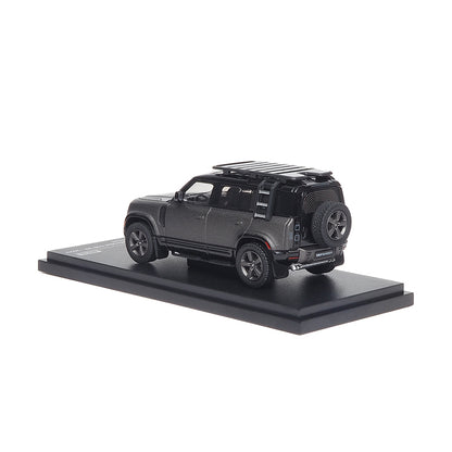 Mô hình xe ARbox(Almost Real) 1:64 Land Rover Defender 110 2023 Matte Grey Commemorative Edition - 610816001