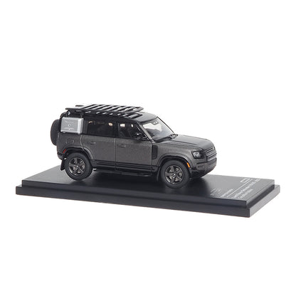 Mô hình xe ARbox(Almost Real) 1:64 Land Rover Defender 110 2023 Matte Grey Commemorative Edition - 610816001