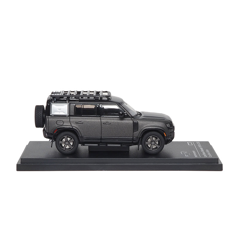 Mô hình xe ARbox(Almost Real) 1:64 Land Rover Defender 110 2023 Matte Grey Commemorative Edition - 610816001