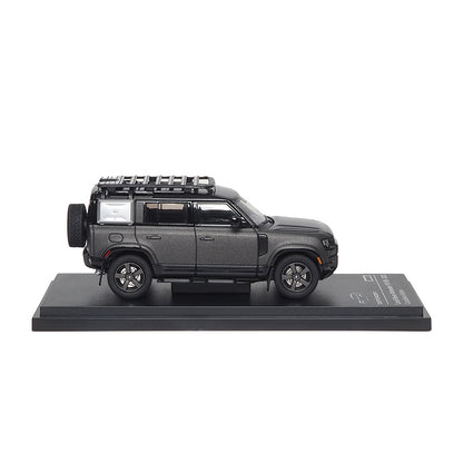 Mô hình xe ARbox(Almost Real) 1:64 Land Rover Defender 110 2023 Matte Grey Commemorative Edition - 610816001