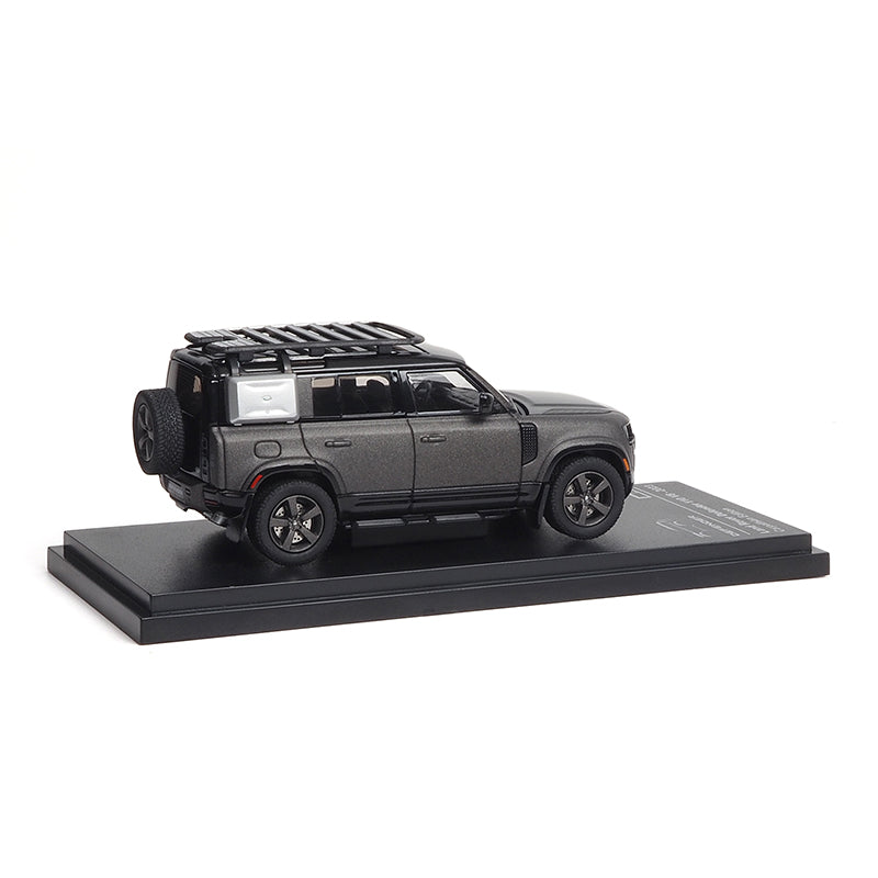 Mô hình xe ARbox(Almost Real) 1:64 Land Rover Defender 110 2023 Matte Grey Commemorative Edition - 610816001