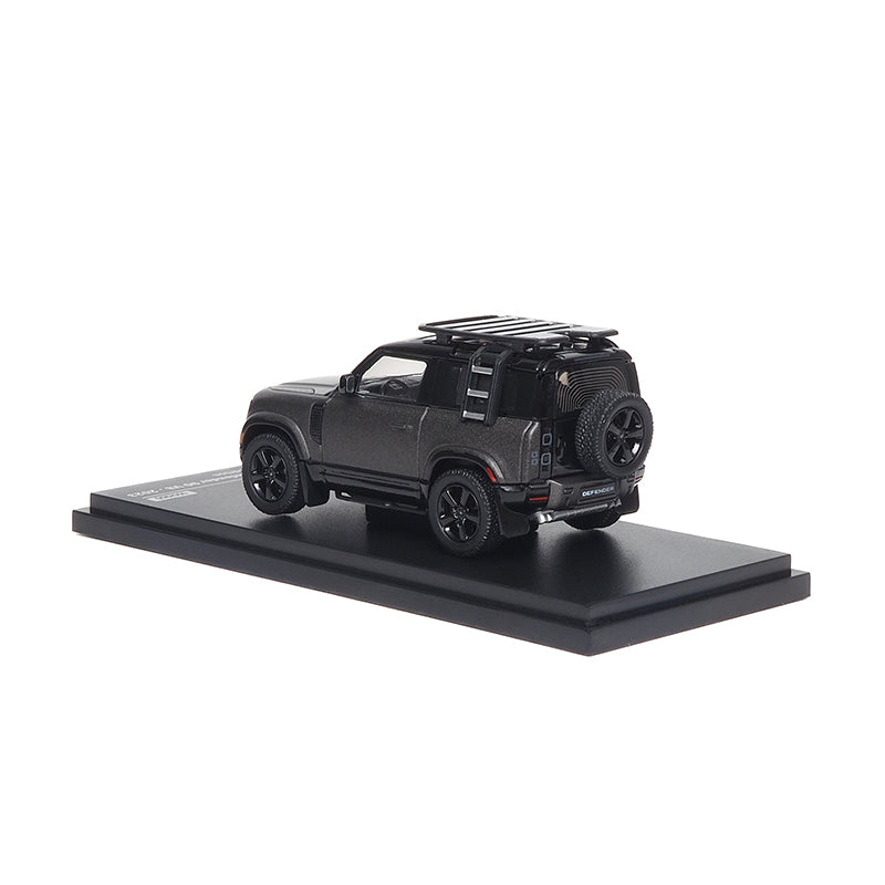 Mô hình xe ARbox(Almost Real) 1:64 Land Rover Defender 90 2023 Matte Grey Commemorative Edition - 610716001