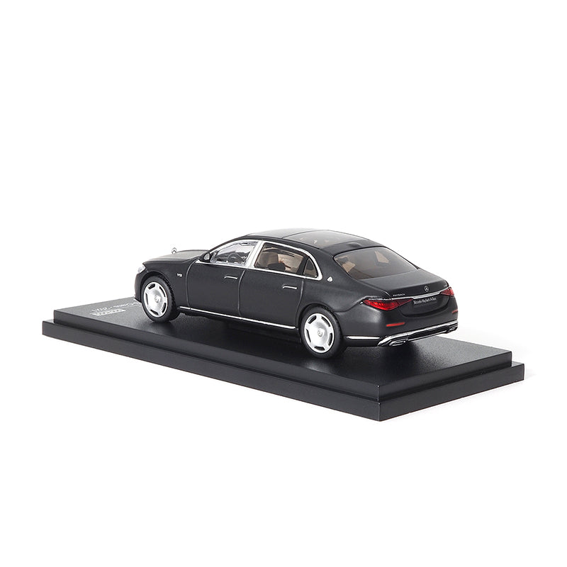 Mô hình xe ARbox(Almost Real) 1:64 Mercedes-Maybach S-Class 2021 Matte Black - 620128001