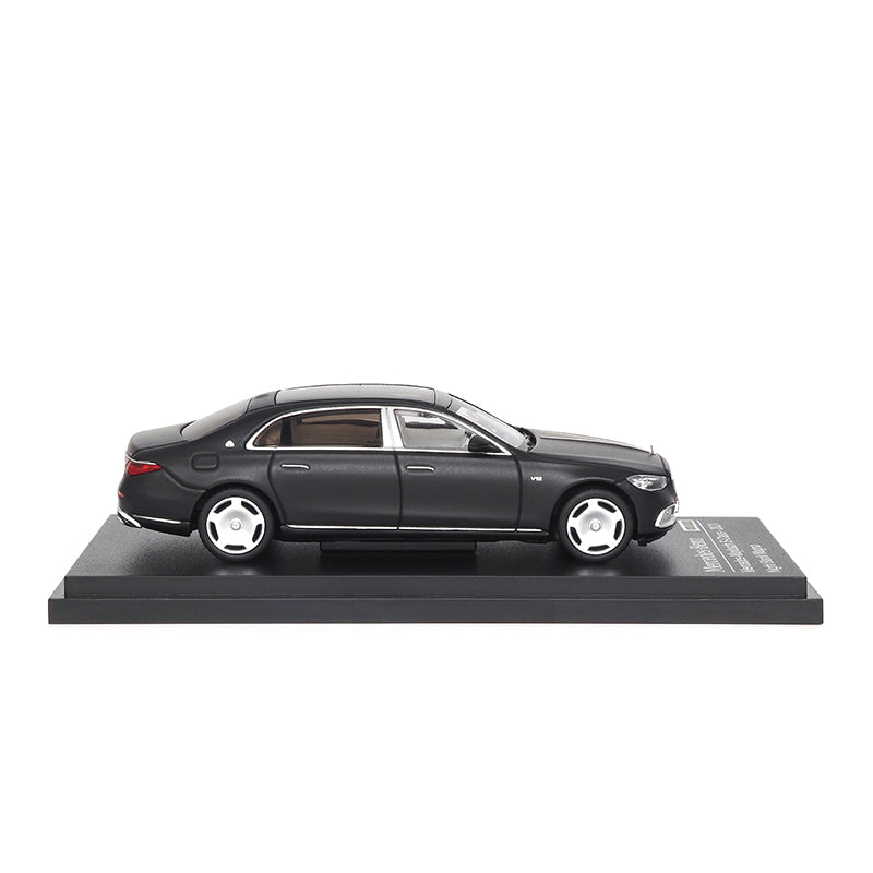 Mô hình xe ARbox(Almost Real) 1:64 Mercedes-Maybach S-Class 2021 Matte Black - 620128001
