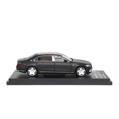 Mô hình xe ARbox(Almost Real) 1:64 Mercedes-Maybach S-Class 2021 Matte Black - 620128001