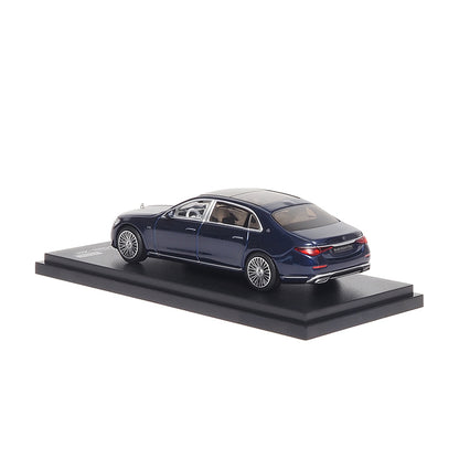 Mô hình xe ARbox(Almost Real) 1:64 Mercedes-Maybach S-Class 2021 Nautical Blue - 620138001