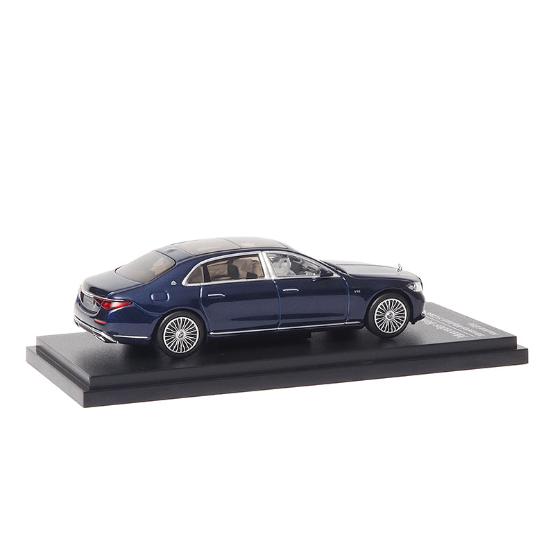 Mô hình xe ARbox(Almost Real) 1:64 Mercedes-Maybach S-Class 2021 Nautical Blue - 620138001