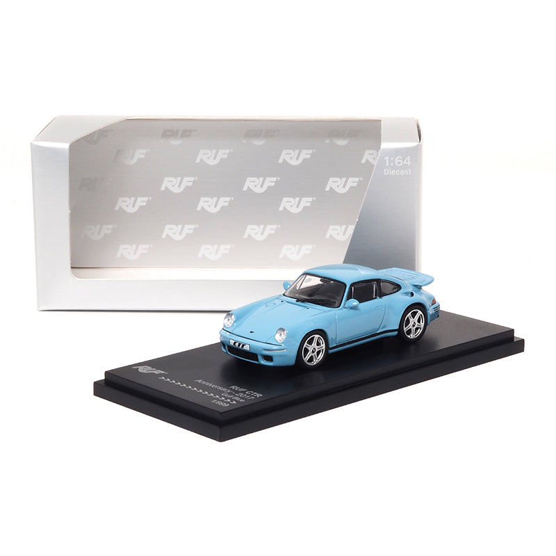 Mô hình xe ARbox(Almost Real) 1:64 RUF CTR Anniversary Edition 2017 Gulf Blue - 680303001