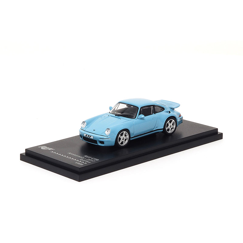 Mô hình xe ARbox(Almost Real) 1:64 RUF CTR Anniversary Edition 2017 Gulf Blue - 680303001