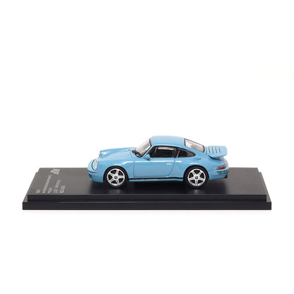 Mô hình xe ARbox(Almost Real) 1:64 RUF CTR Anniversary Edition 2017 Gulf Blue - 680303001