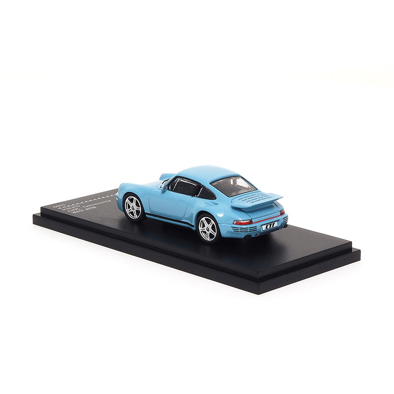 Mô hình xe ARbox(Almost Real) 1:64 RUF CTR Anniversary Edition 2017 Gulf Blue - 680303001
