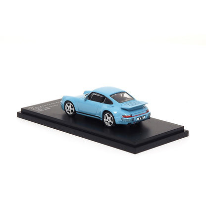 Mô hình xe ARbox(Almost Real) 1:64 RUF CTR Anniversary Edition 2017 Gulf Blue - 680303001