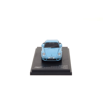 Mô hình xe ARbox(Almost Real) 1:64 RUF CTR Anniversary Edition 2017 Gulf Blue - 680303001