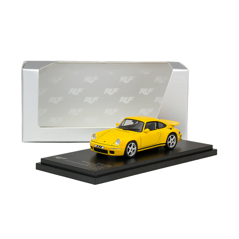 Mô hình xe ARbox(Almost Real) 1:64 RUF CTR Anniversary Edition 2017 Flower Yellow - 680301001