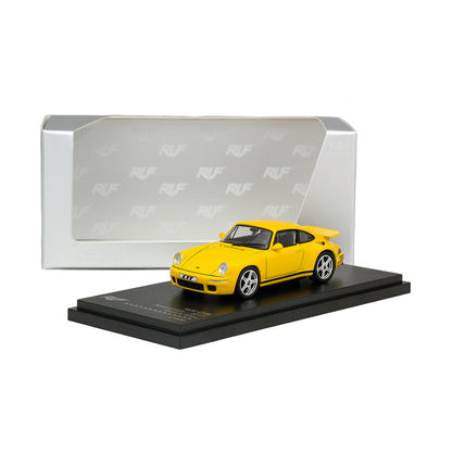 Mô hình xe ARbox(Almost Real) 1:64 RUF CTR Anniversary Edition 2017 Flower Yellow - 680301001