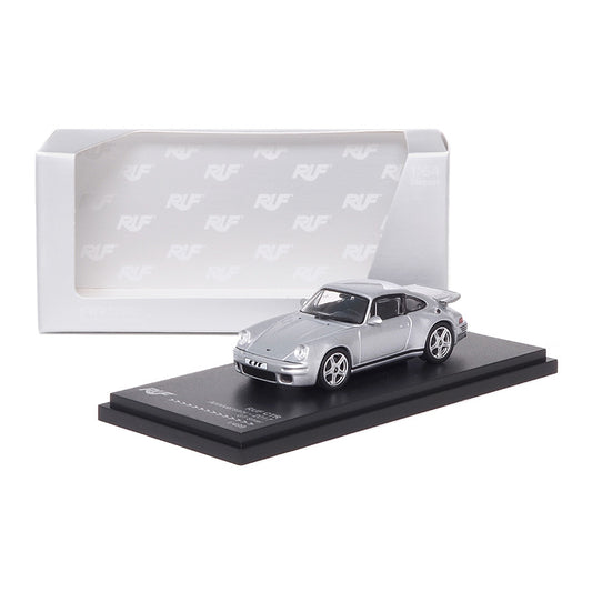 Mô hình xe ARbox(Almost Real) 1:64 RUF CTR Anniversary Edition 2017 GT Silver - 680302001