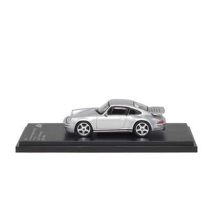 Mô hình xe ARbox(Almost Real) 1:64 RUF CTR Anniversary Edition 2017 GT Silver - 680302001