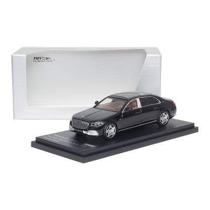 Mô hình xe ARbox(Almost Real) 1:64 Mercedes-Maybach S-Class 2021 Obsidian Black  - 620115011