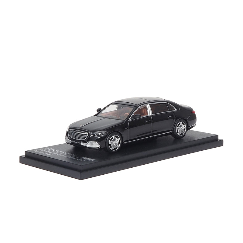 Mô hình xe ARbox(Almost Real) 1:64 Mercedes-Maybach S-Class 2021 Obsidian Black  - 620115011